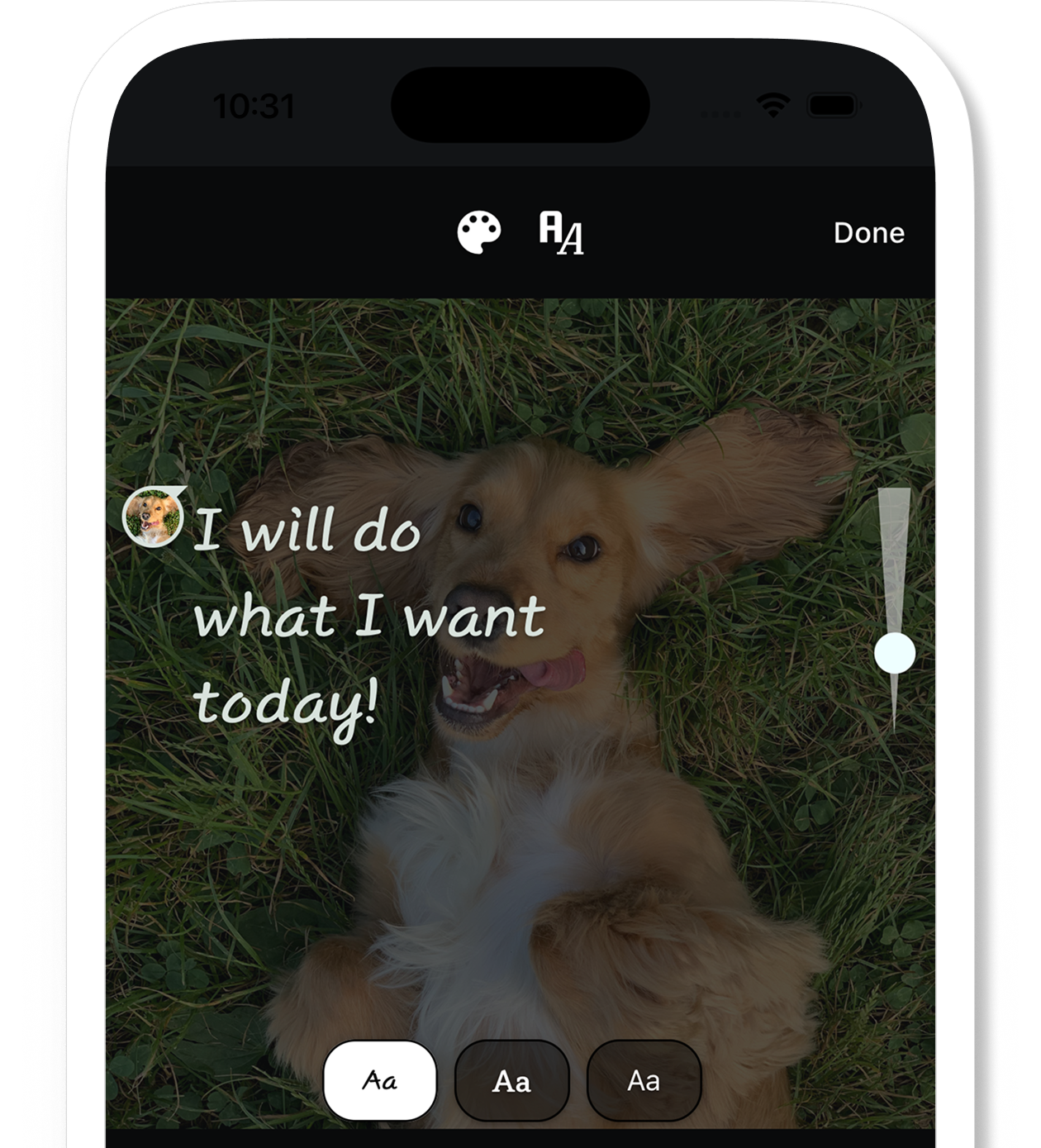 App feature